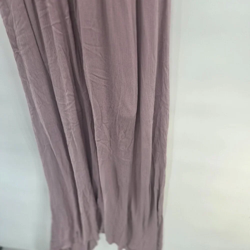 Baltic Born Light Purple Mauve Jennifer Deep V-Neck Tassel Belt Maxi Dress XXXL - Picture 12 of 14